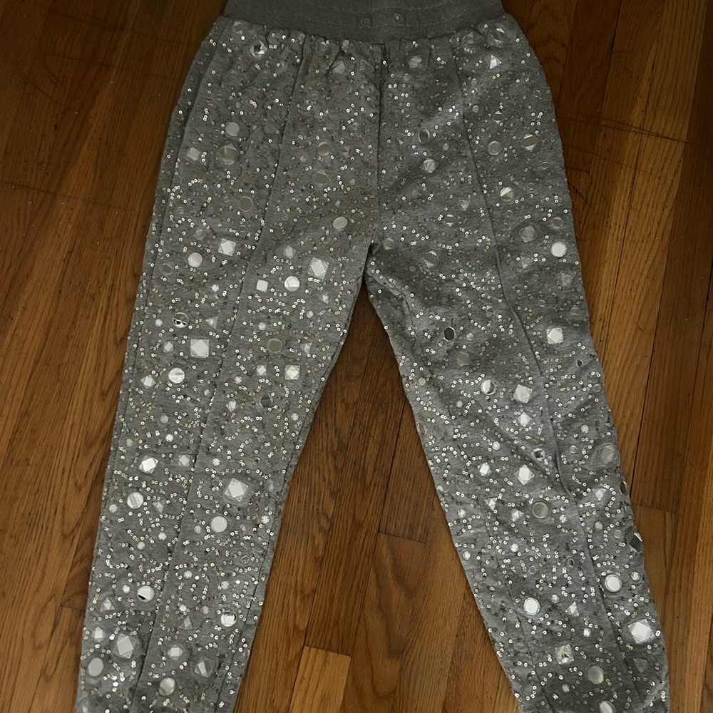 House of Harlow 1960 Gray Patterned Joggers